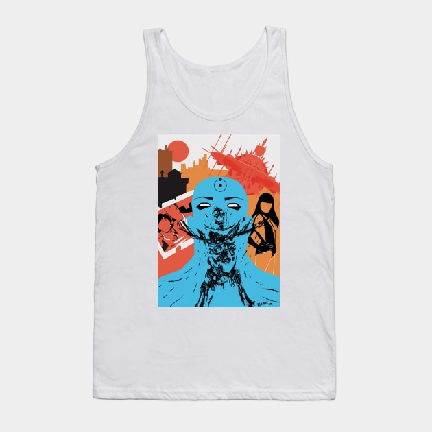 Dr Manhattan Tank Top by MInc